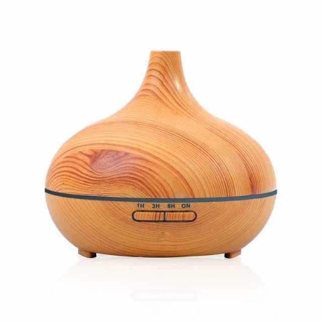 Onion Wood Grain Ultrasonic Humidifier Oil Essential