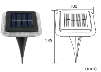 Solar Gyda Golau Solar Lamp Llawr