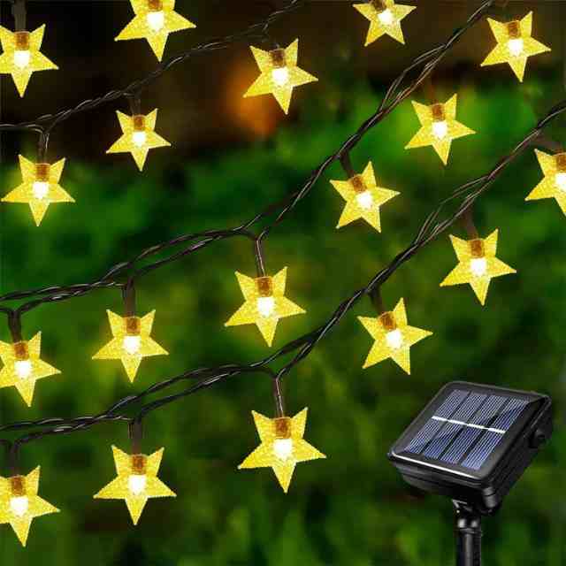 Goleuadau Llinynnol Solar LED Twinkle Star 50